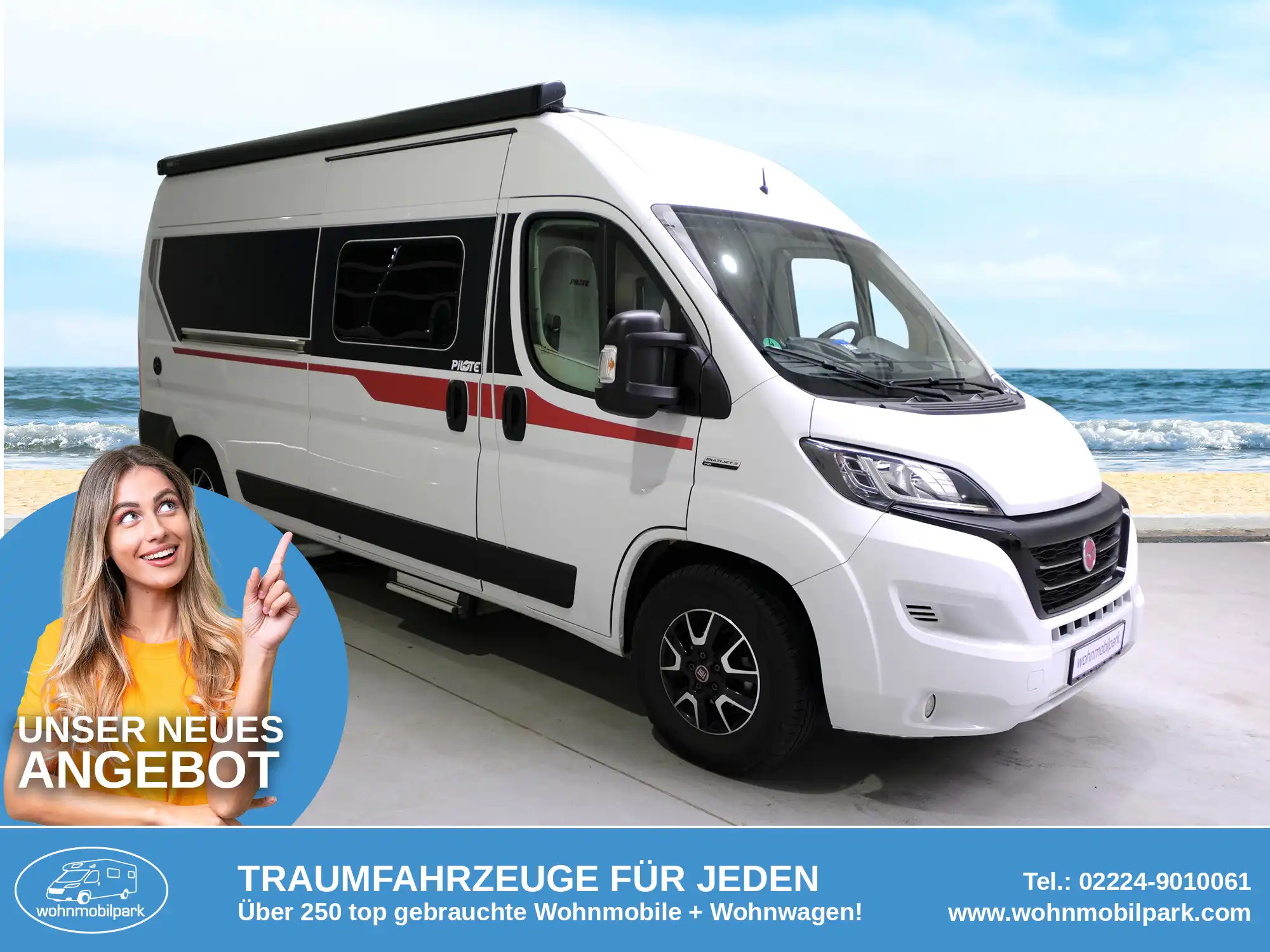 PILOTE V 600 S Kastenwagen gebraucht kaufen in Bad Honnef